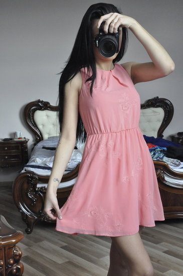 Ruzava vasaros suknele #New look
