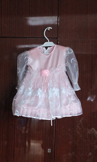 Vaikiška rožinė suknelė