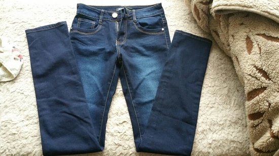 Nauji mėlyni džinsai