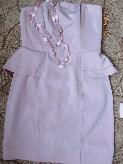 Rožinė elegantiška puošni suknelė H&M