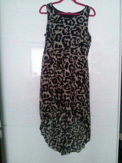 AMISU tobula leopardinė suknelė