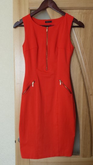 Raudona mohito suknelė
