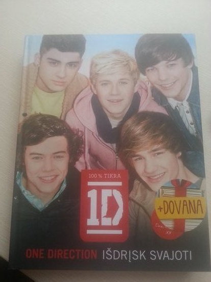 One Direction knyga Isdrisk Svajoti