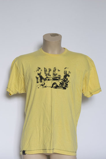 Geltoni Ravel marškinėliai su paveikslėliu L dydis