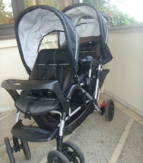 Mothercare vežimėlis dvynukams/pametinukams