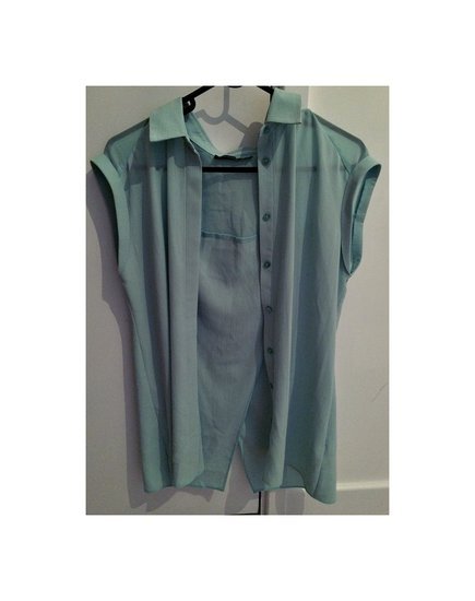 Light blue blouse shirt / Žydra palaidinė