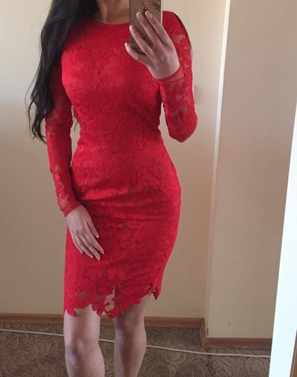 Raudona amazing dress