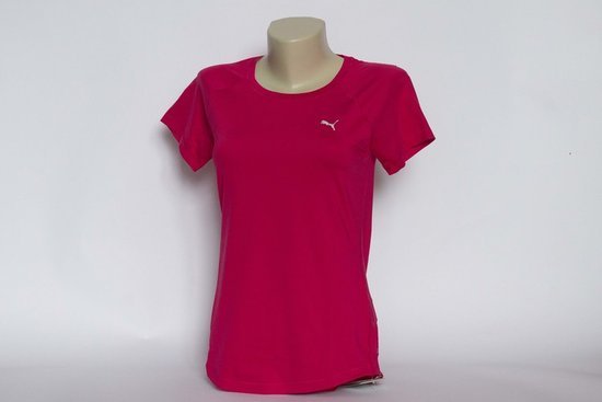 Rožiniai Puma marškinėliai S dydis