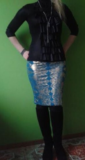 Gražus trikotažinis sijonas